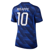 Camiseta Francia Kylian Mbappe #10 Primera Equipación Replica Mundial 2026 para mujer mangas cortas